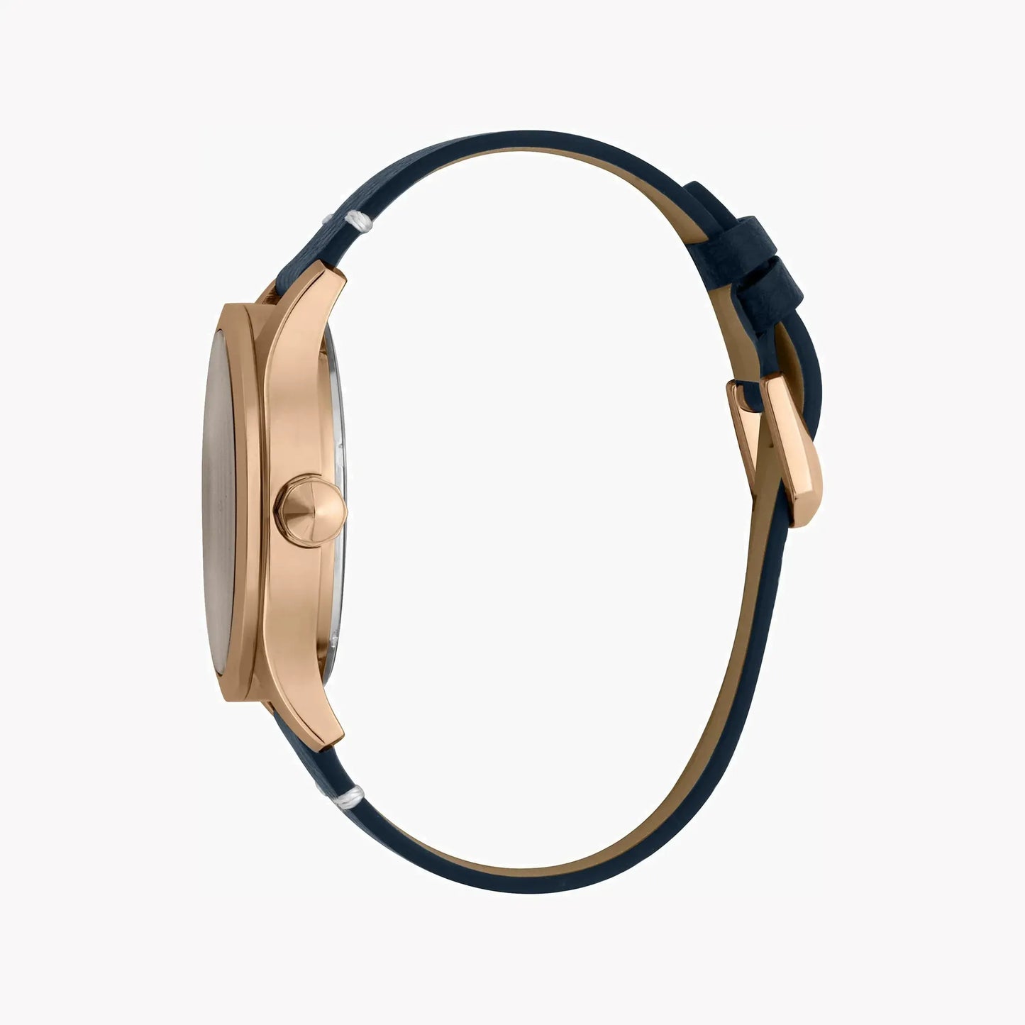 Just Cavalli Men's Blue Leather Watch, Rose Gold Case | Jc1g108l0025 by JUST CAVALLI