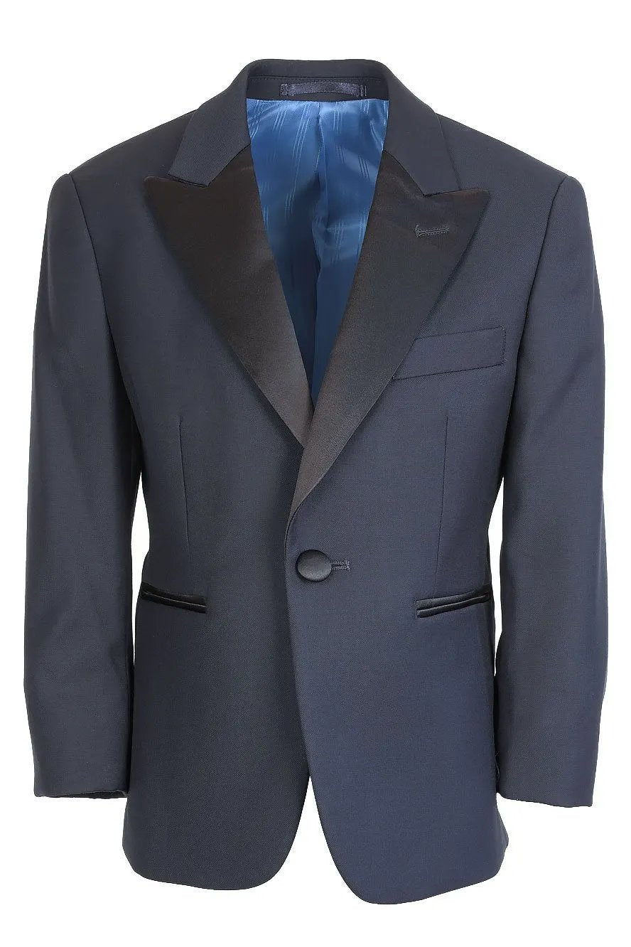 "Fitzgerald" Kids Tuxedo Jacket Peak (Separates) by Tux-USA