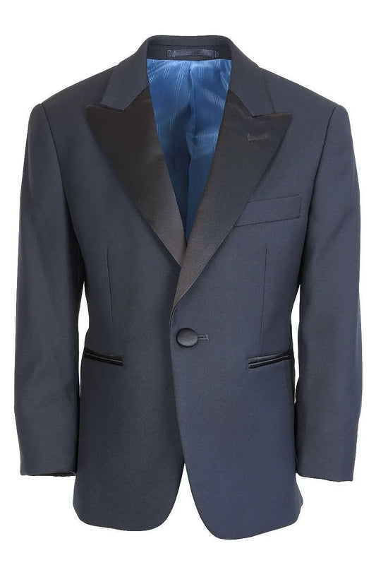 "Fitzgerald" Kids Tuxedo Jacket Peak (Separates) by Tux-USA
