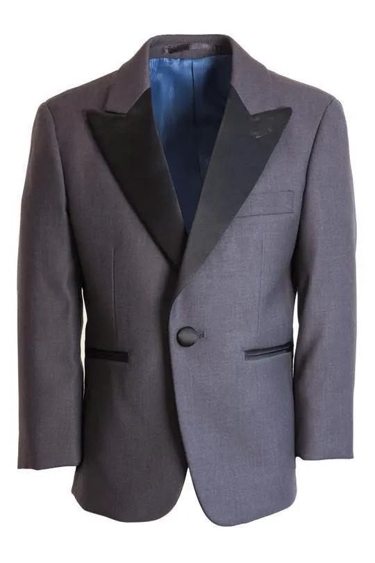 "Fitzgerald" Kids Tuxedo Jacket Peak (Separates) by Tux-USA