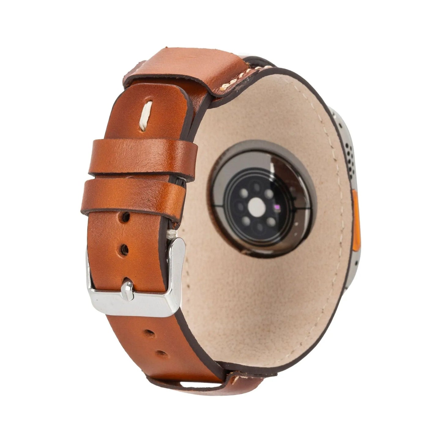 Fort Cuff Leather Bands for Apple Watch 9, Ultra 2 & SE by TORONATA