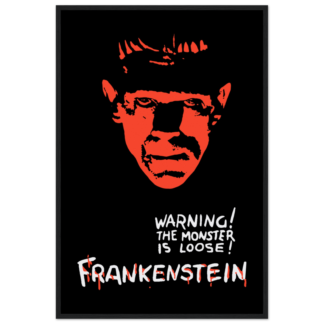 Frankenstein 30s Sci-Fi Horror movie poster by Art-O-Rama Shop