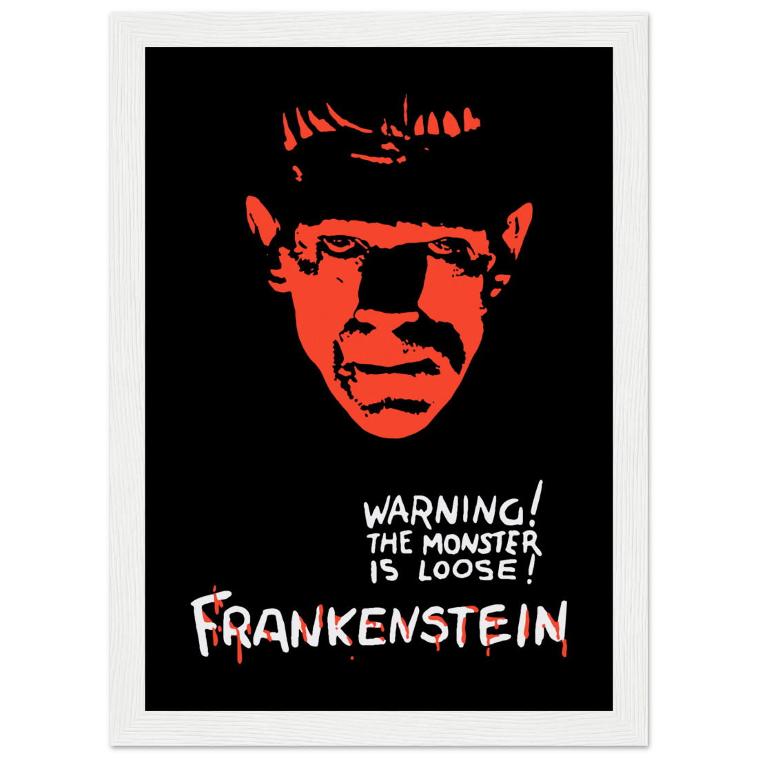 Frankenstein 30s Sci-Fi Horror movie poster by Art-O-Rama Shop