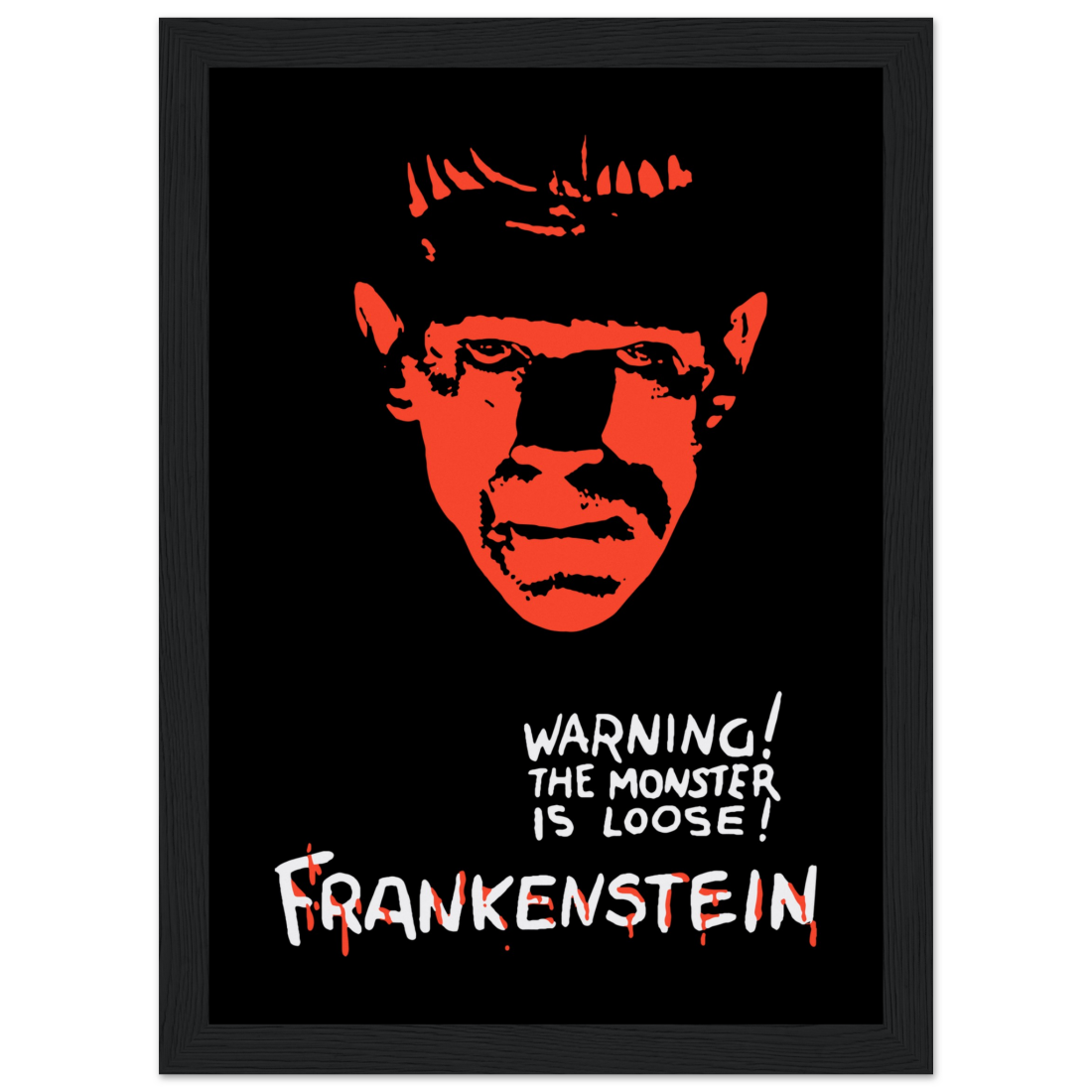 Frankenstein 30s Sci-Fi Horror movie poster by Art-O-Rama Shop