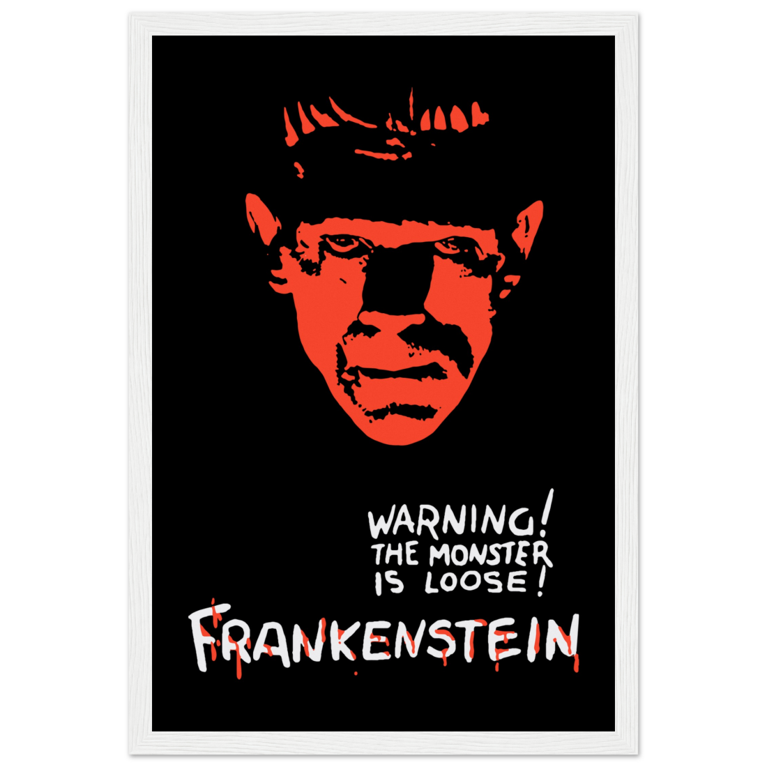 Frankenstein 30s Sci-Fi Horror movie poster by Art-O-Rama Shop