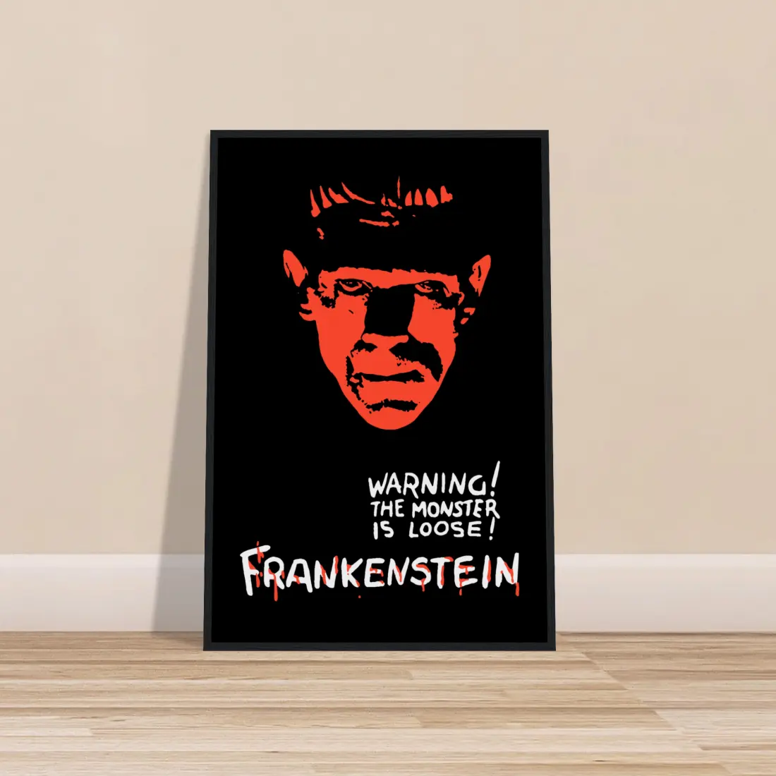 Frankenstein 30s Sci-Fi Horror movie poster by Art-O-Rama Shop