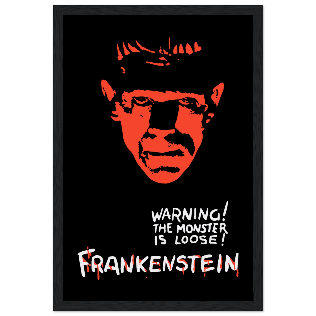 Frankenstein 30s Sci-Fi Horror movie poster by Art-O-Rama Shop