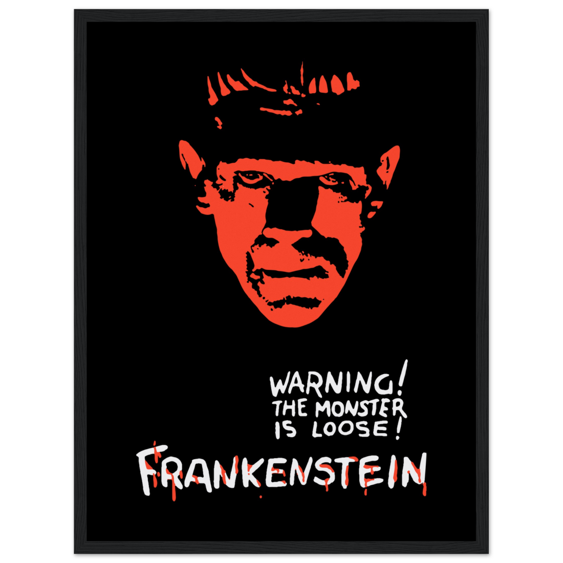 Frankenstein 30s Sci-Fi Horror movie poster by Art-O-Rama Shop