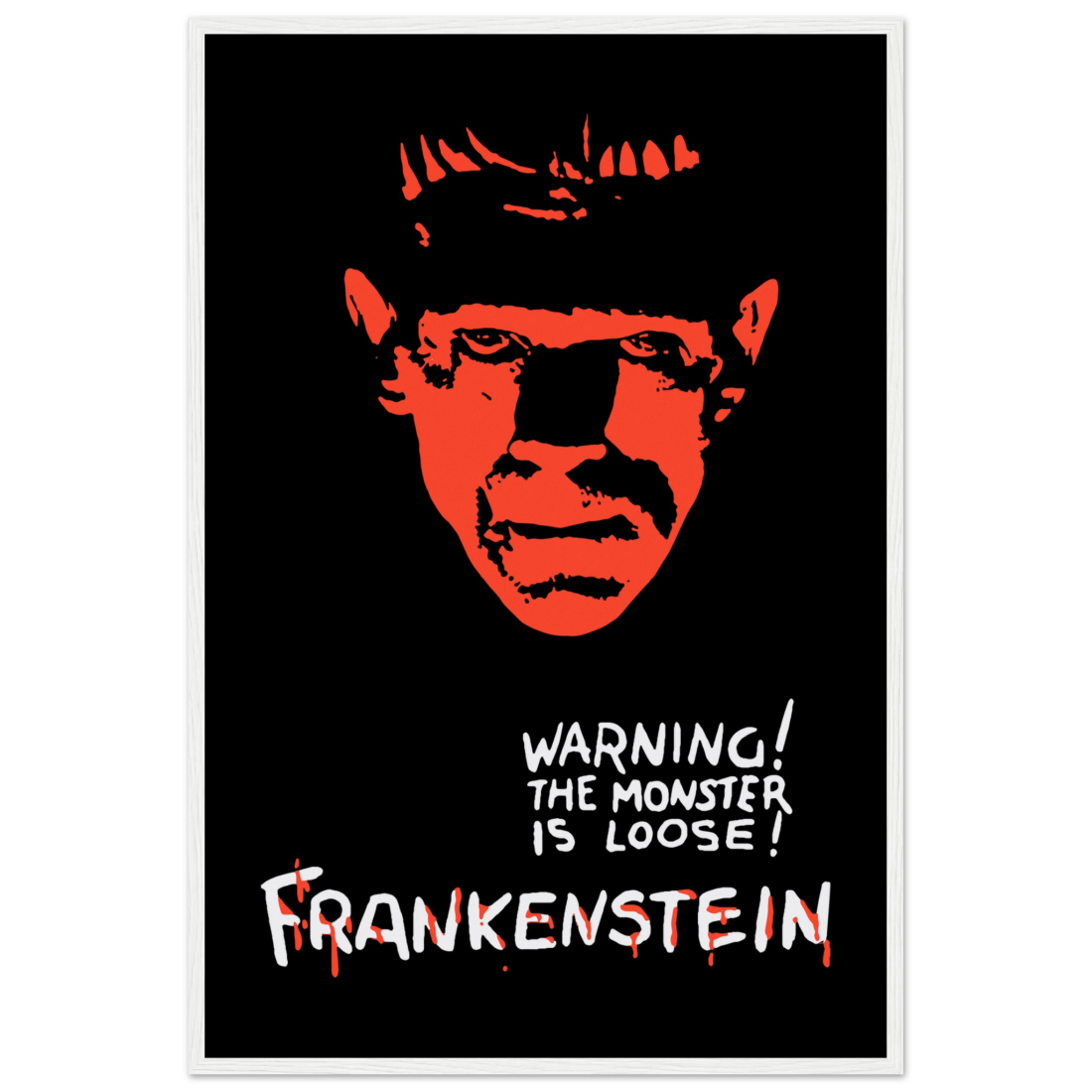 Frankenstein 30s Sci-Fi Horror movie poster by Art-O-Rama Shop