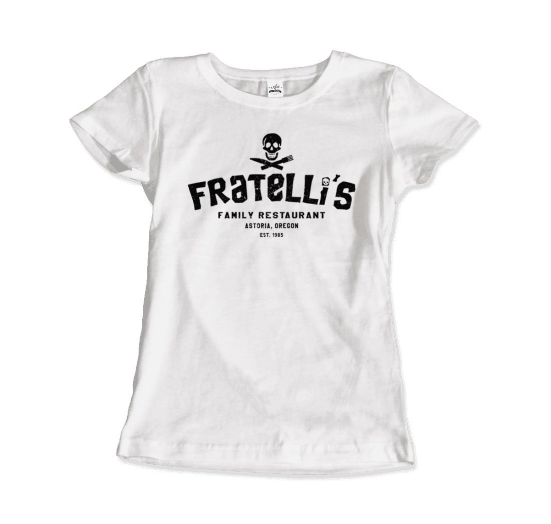 Fratelli's Family Restaurant Goonies t-shirt by Art-O-Rama Shop