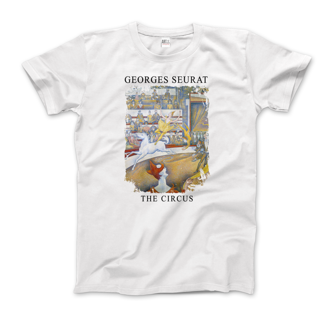 Georges Seurat the Circus artwork t-shirt by Art-O-Rama Shop