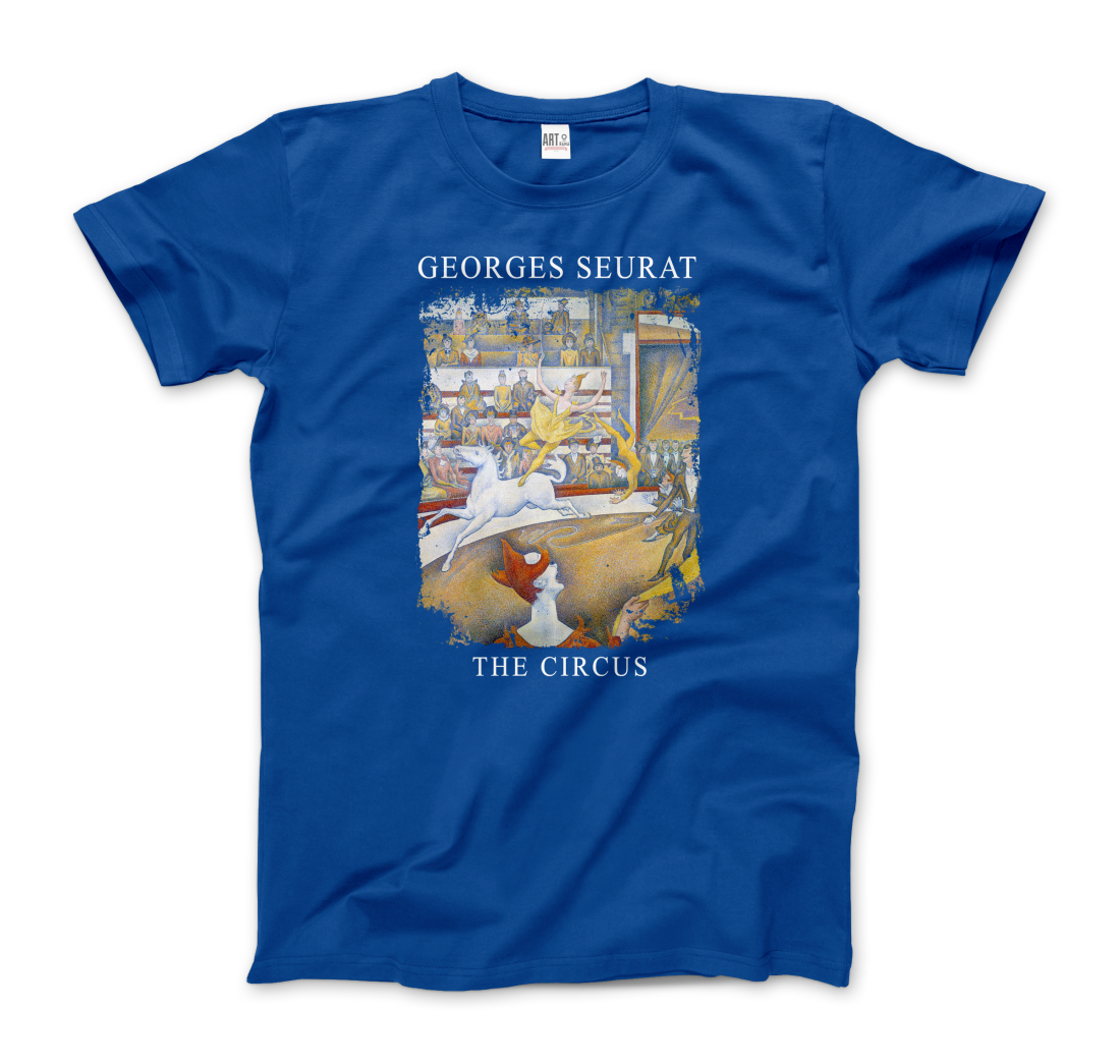 Georges Seurat the Circus artwork t-shirt by Art-O-Rama Shop