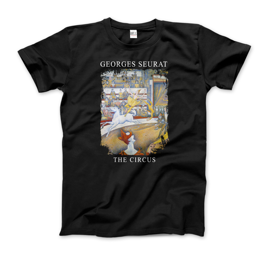 Georges Seurat the Circus artwork t-shirt by Art-O-Rama Shop