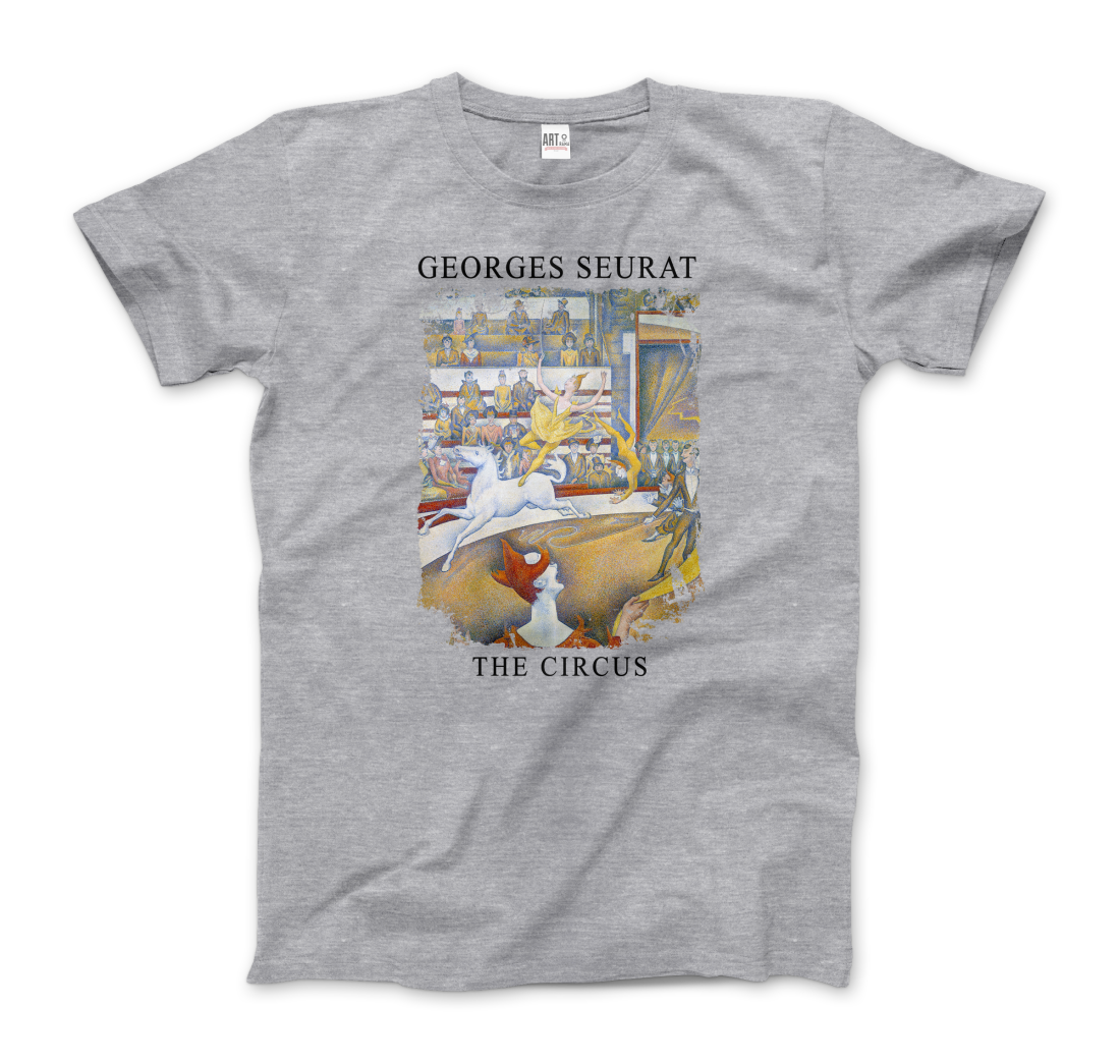 Georges Seurat the Circus artwork t-shirt by Art-O-Rama Shop