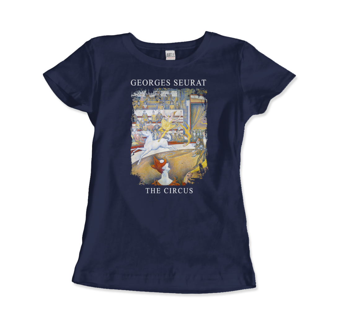 Georges Seurat the Circus artwork t-shirt by Art-O-Rama Shop
