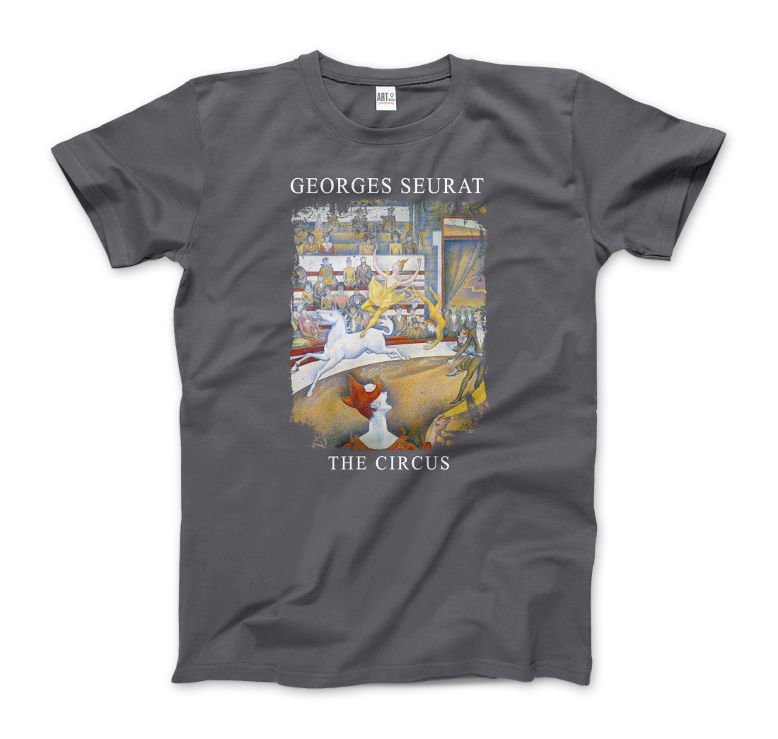 Georges Seurat the Circus artwork t-shirt by Art-O-Rama Shop