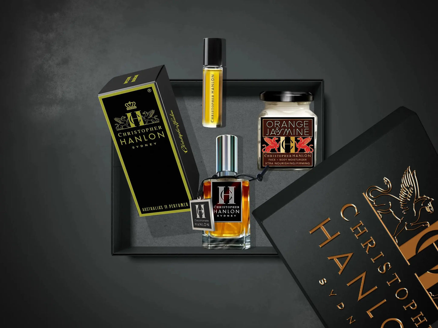 GOLD RUSH BERGAMOT Gift Set | Him/Her by CHRISTOPHER HANLON®