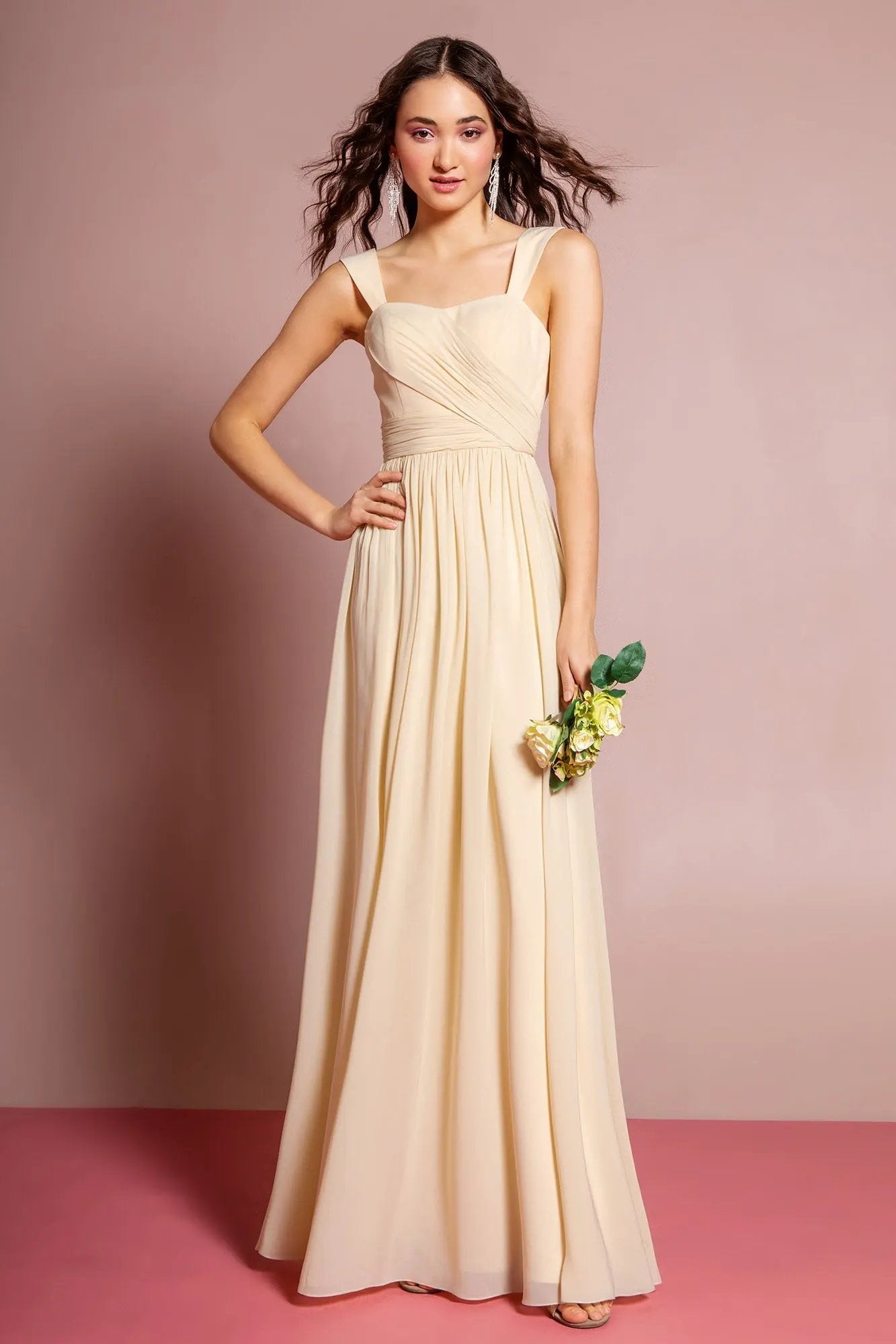 Dress Sleeveless Chiffon Floor Length Elegant A Line Prom Night by Tux-USA