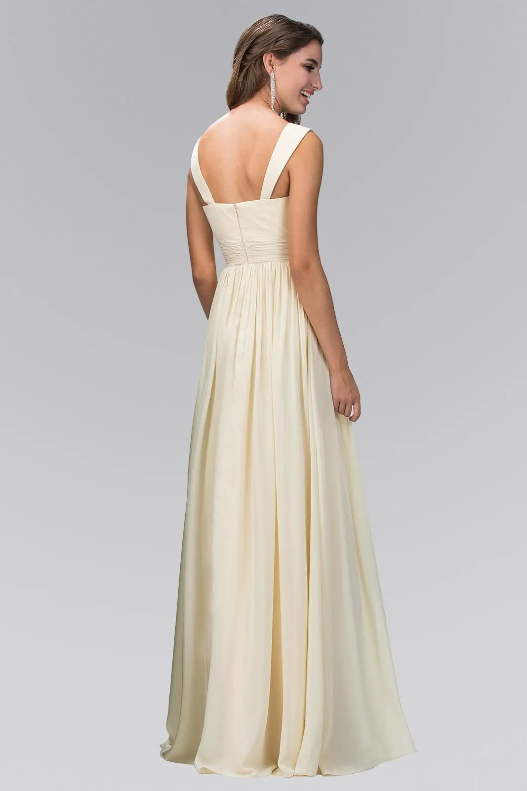 Dress Sleeveless Chiffon Floor Length Elegant A Line Prom Night by Tux-USA