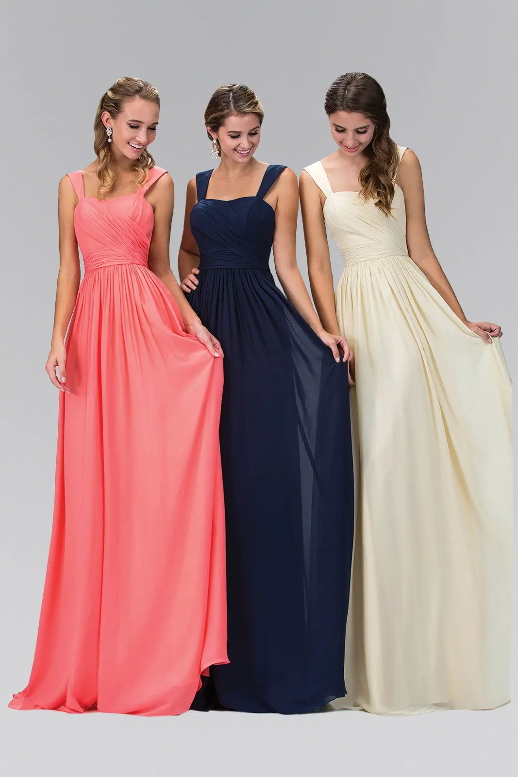 Dress Sleeveless Chiffon Floor Length Elegant A Line Prom Night by Tux-USA