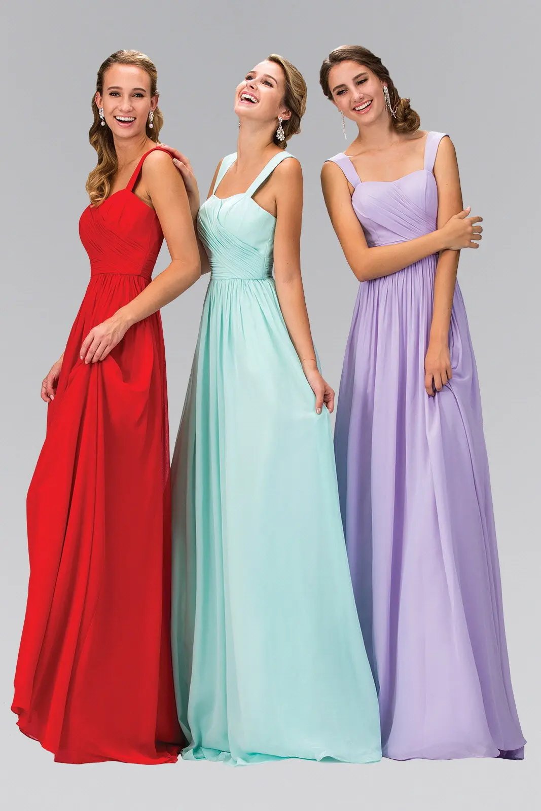 Dress Sleeveless Chiffon Floor Length Elegant A Line Prom Night by Tux-USA