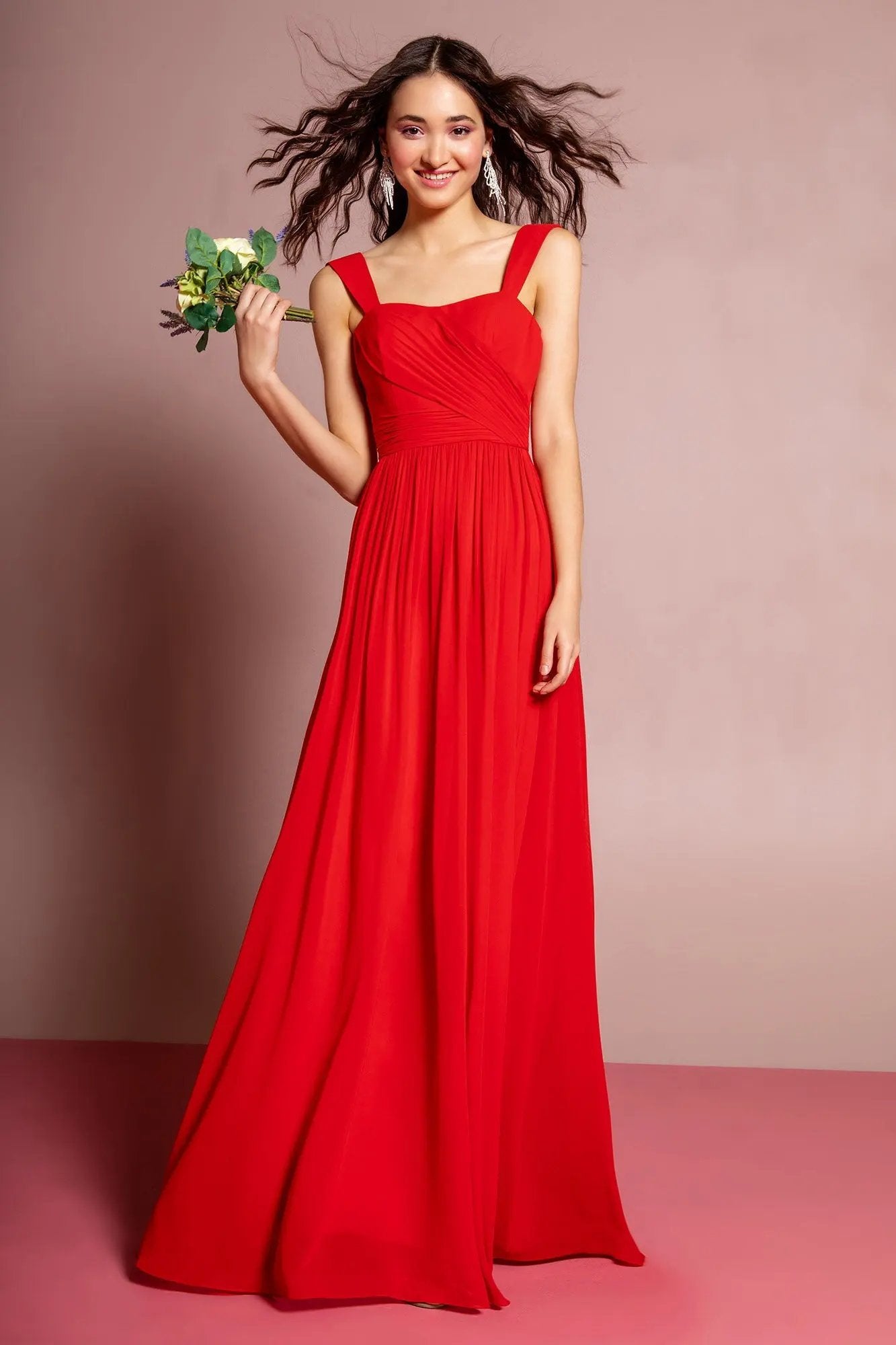 Dress Sleeveless Chiffon Floor Length Elegant A Line Prom Night by Tux-USA