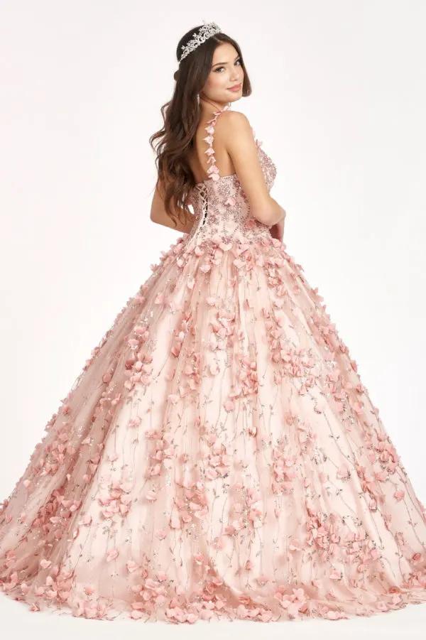 Beads and Jewel Embellished Bodice Sweetheart Quinceanera Dress by Tux-USA