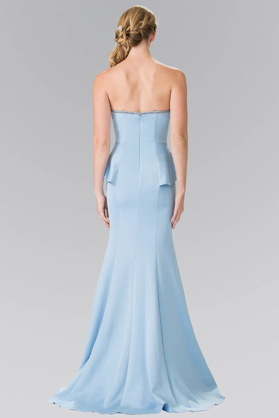 Strapless Mermaid Long Dress by Tux-USA