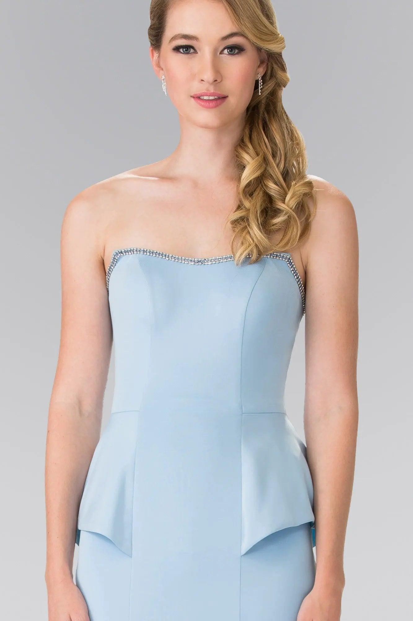 Strapless Mermaid Long Dress by Tux-USA