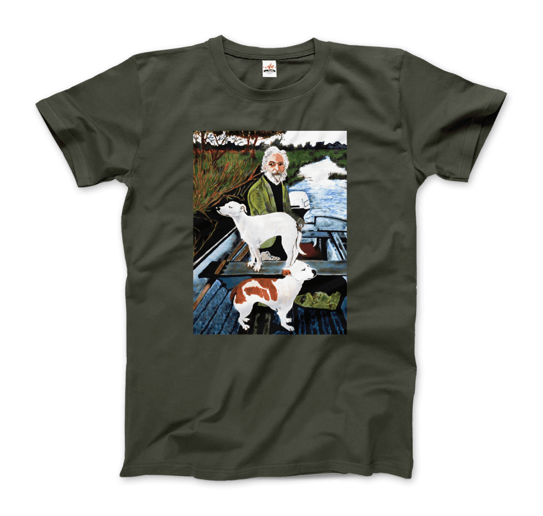 Goodfellas Tommy's Mom painting t-shirt by Art-O-Rama Shop