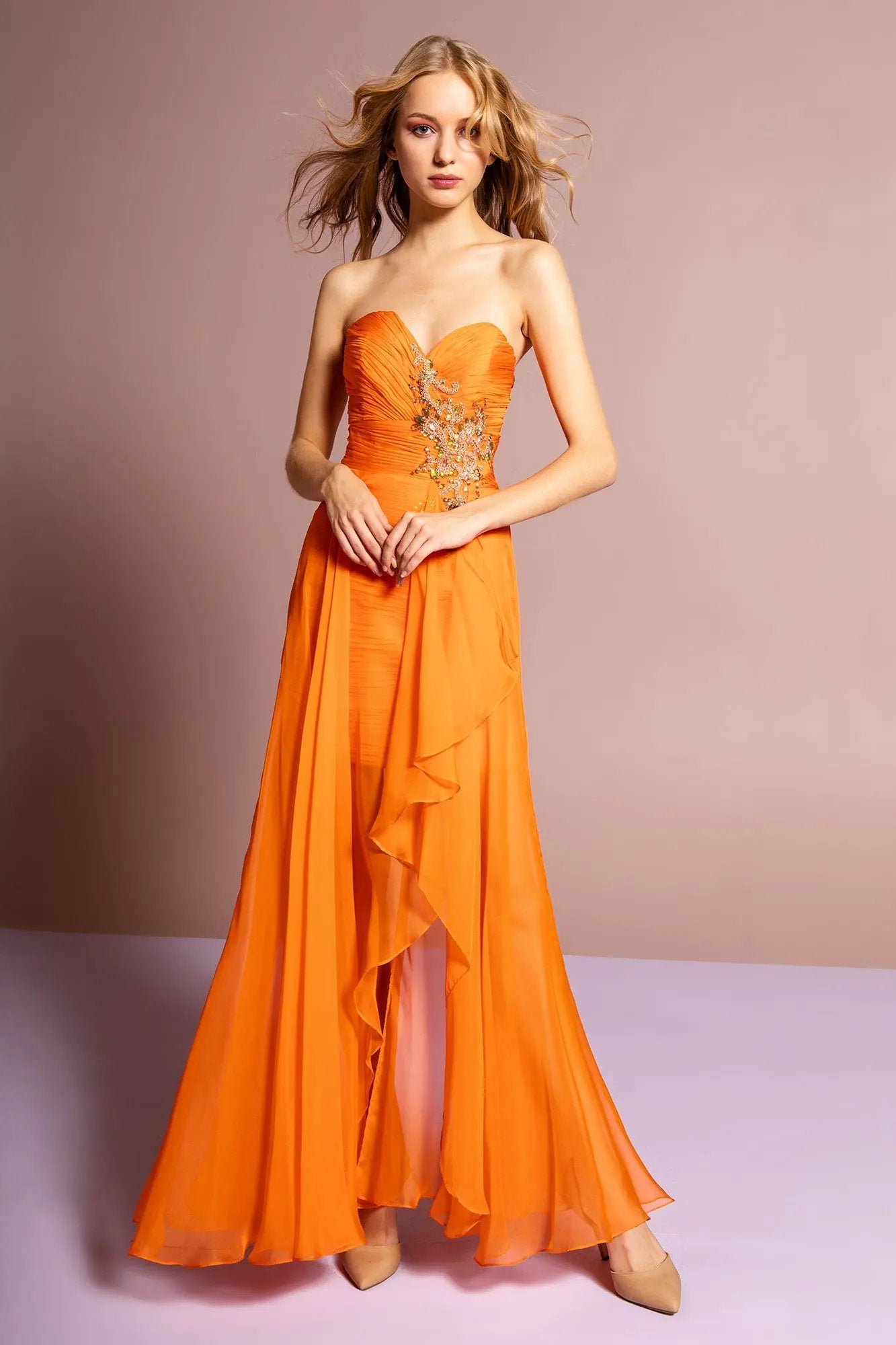 Strapless Sweetheart High Low by Tux-USA