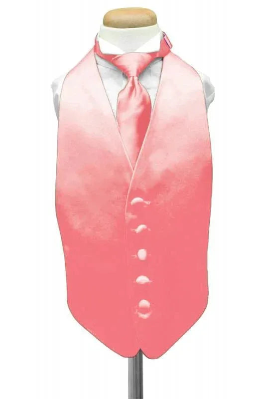 Luxury Satin Kids Tuxedo Vest by Tux-USA