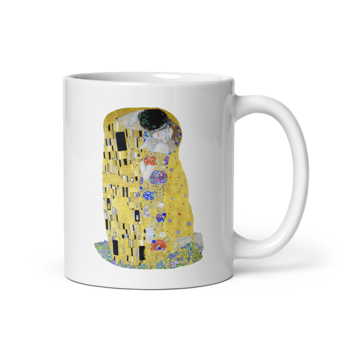 Gustav Klimt The Kiss (or The Lovers), 1908 Artwork Mug by Art-O-Rama Shop