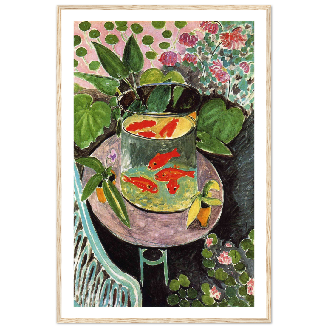 Henri Matisse, Goldfish, 1912 artwork poster by Art-O-Rama Shop