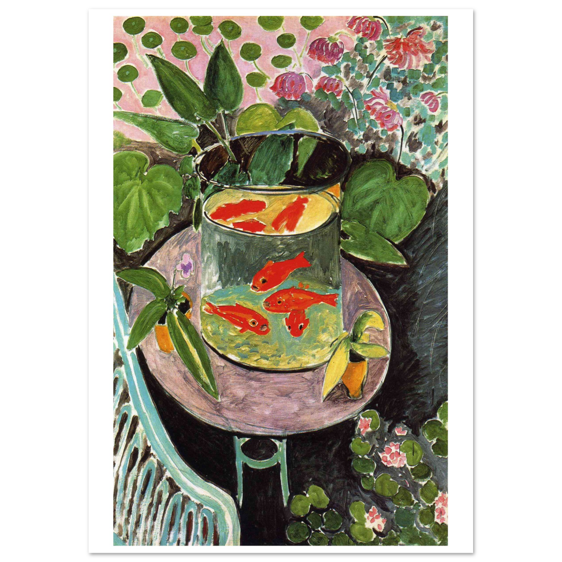Henri Matisse, Goldfish, 1912 artwork poster by Art-O-Rama Shop