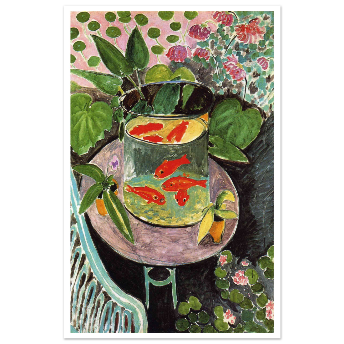 Henri Matisse, Goldfish, 1912 artwork poster by Art-O-Rama Shop