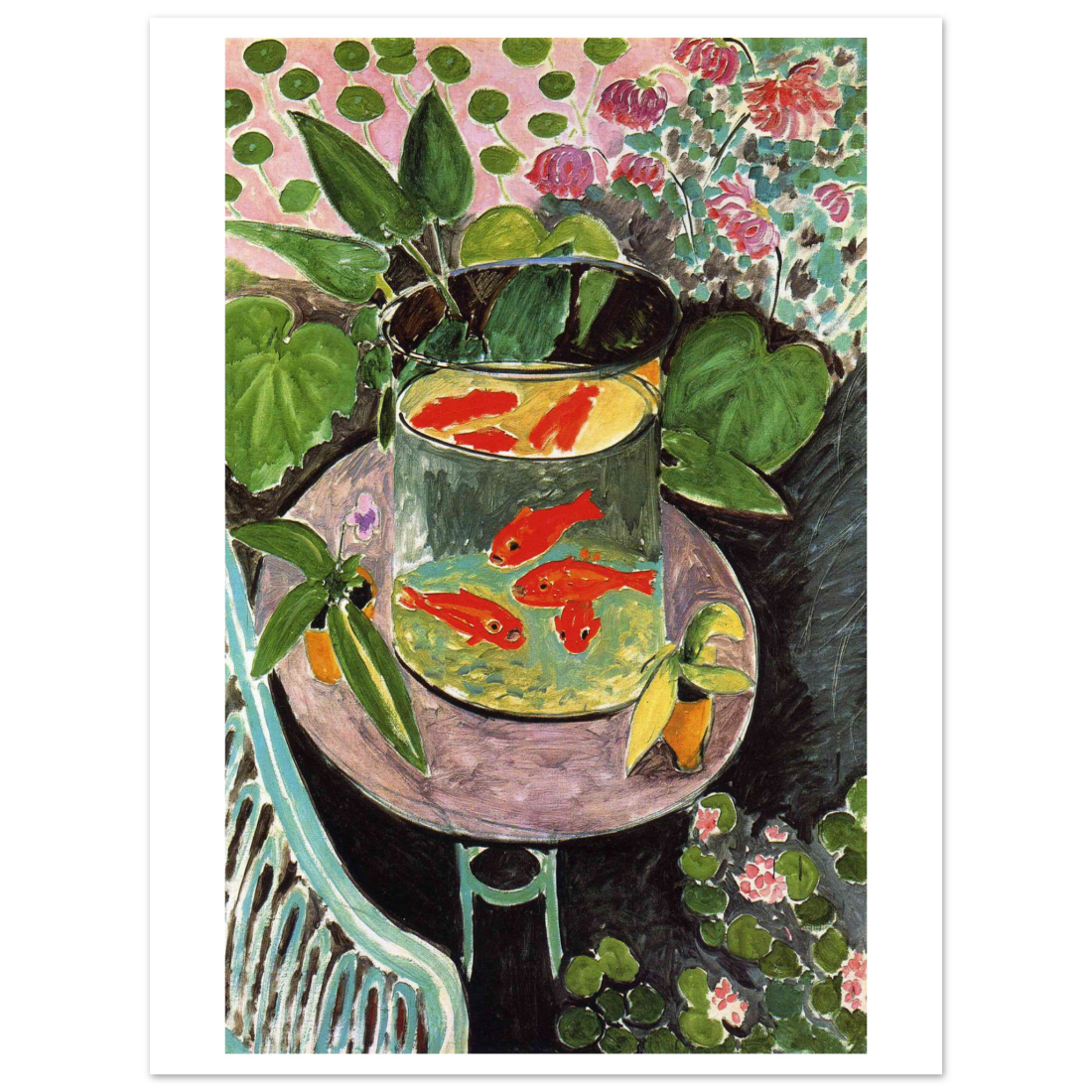 Henri Matisse, Goldfish, 1912 artwork poster by Art-O-Rama Shop