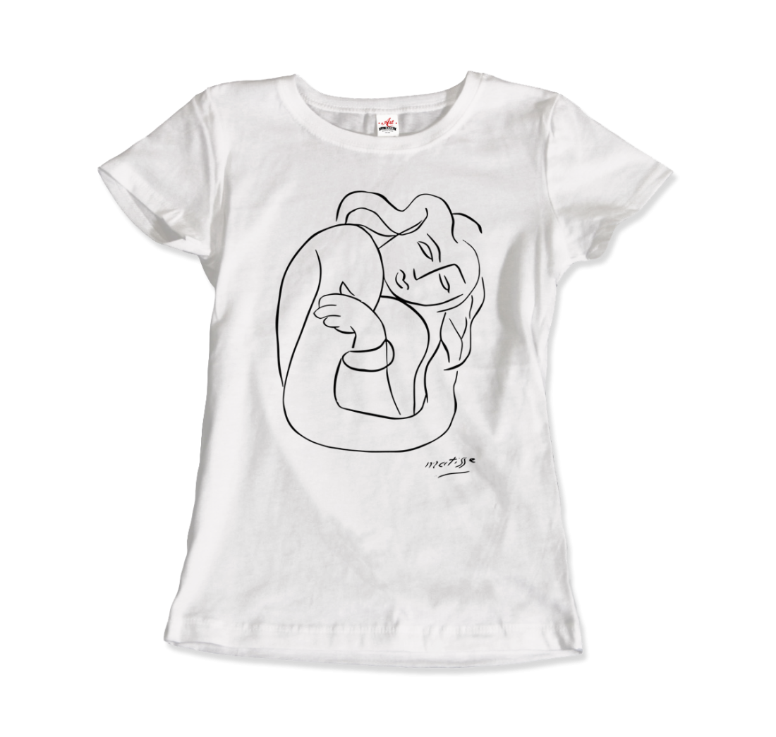 Henri Matisse Pasiphae 1944 Plate 2: Woman with Arms Crossed t-shirt by Art-O-Rama Shop