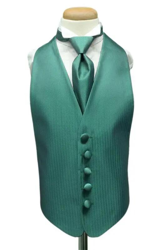 Herringbone Kids Tuxedo Vest by Tux-USA