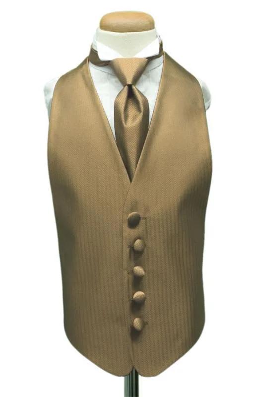 Herringbone Kids Tuxedo Vest by Tux-USA
