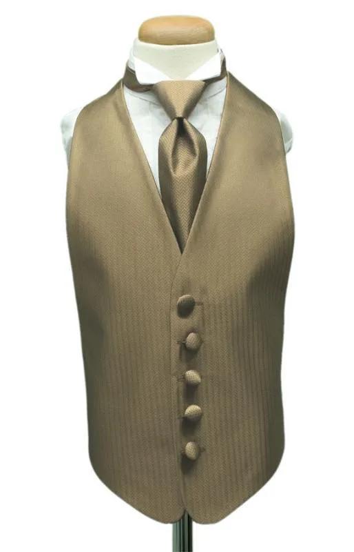 Herringbone Kids Tuxedo Vest by Tux-USA