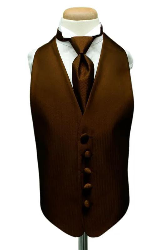 Herringbone Kids Tuxedo Vest by Tux-USA