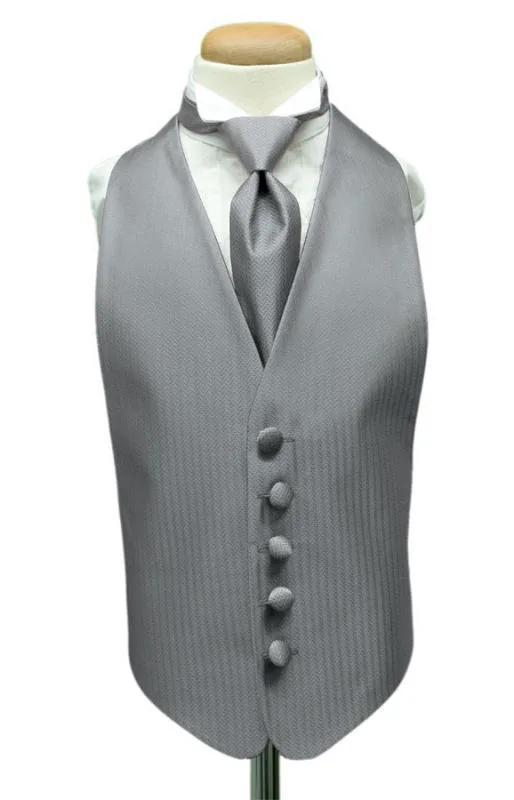 Herringbone Kids Tuxedo Vest by Tux-USA