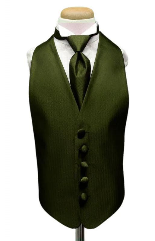Herringbone Kids Tuxedo Vest by Tux-USA