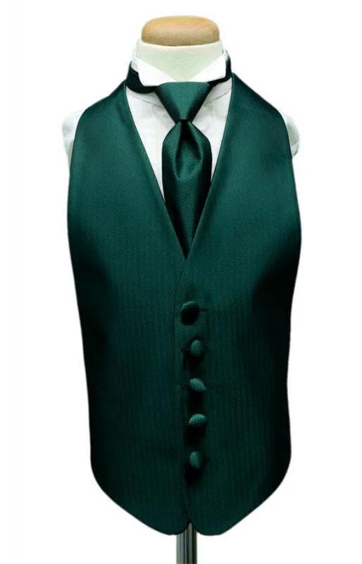 Herringbone Kids Tuxedo Vest 2 by Tux-USA