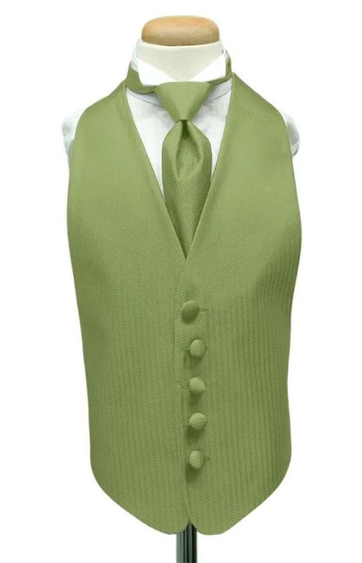 Herringbone Kids Tuxedo Vest 2 by Tux-USA