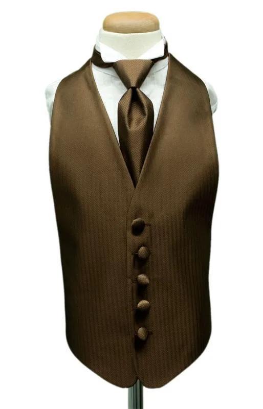 Herringbone Kids Tuxedo Vest 2 by Tux-USA