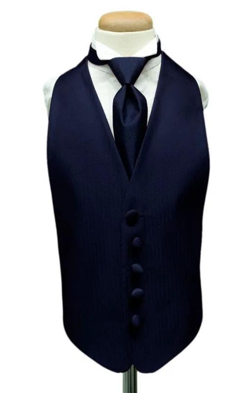 Herringbone Kids Tuxedo Vest 2 by Tux-USA