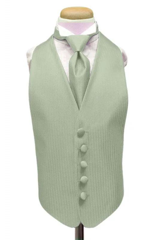 Herringbone Kids Tuxedo Vest 2 by Tux-USA