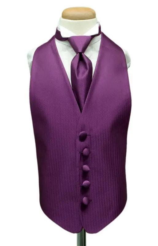 Herringbone Kids Tuxedo Vest 2 by Tux-USA